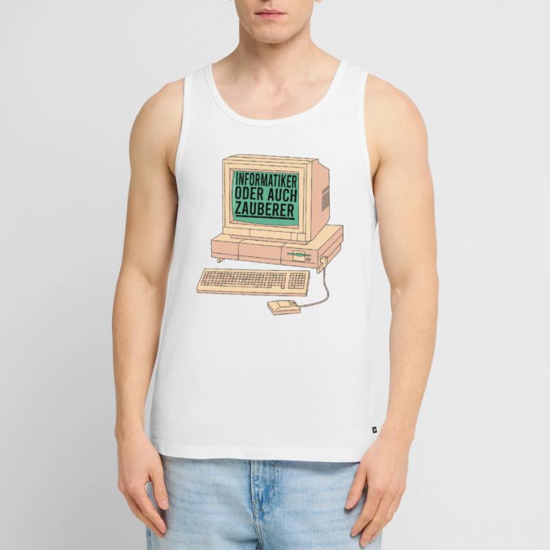 informatiker Informatik Computer Programmierer Männer Premium Bio Tank Top