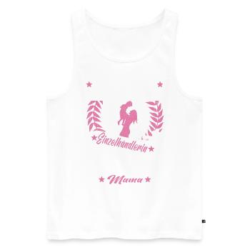 Verkäuferin Muttertag Einzelhandel Verkäufer - Männer Premium Bio Tank Top - Weiß - Vorne - Michal (187cm)
