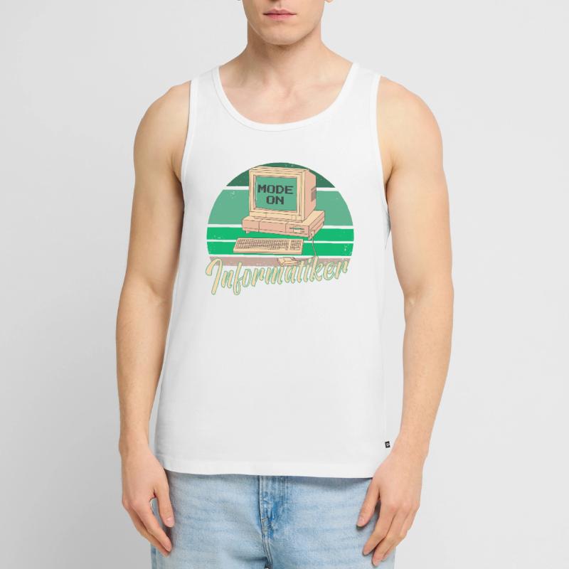Fachinformatiker Computer Programmierer Vater Männer Premium Bio Tank Top