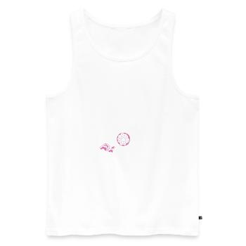 Lustiger Sensenmann-liebhaber Halloween Horror - Männer Premium Bio Tank Top - Weiß - Vorne - Michal (187cm)