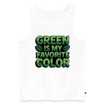 Gamer Mom Spielt Mit Der Kinderspiel-spiele Für - Männer Premium Bio Tank Top - Weiß - Vorne - Michal (187cm)