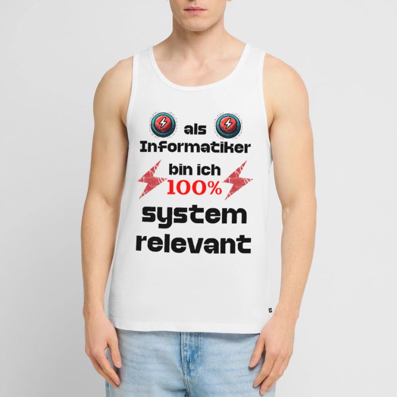 Informatiker Techniker Beruf System Administrator Männer Premium Bio Tank Top