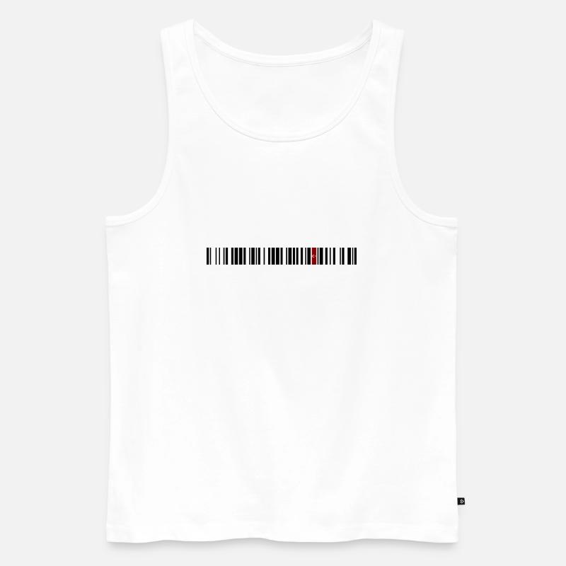 Burdur - Männer Premium Bio Tank Top - Weiß