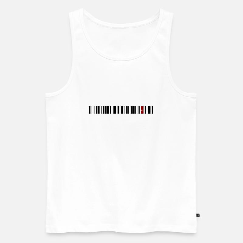 Turkey - Männer Premium Bio Tank Top - Weiß