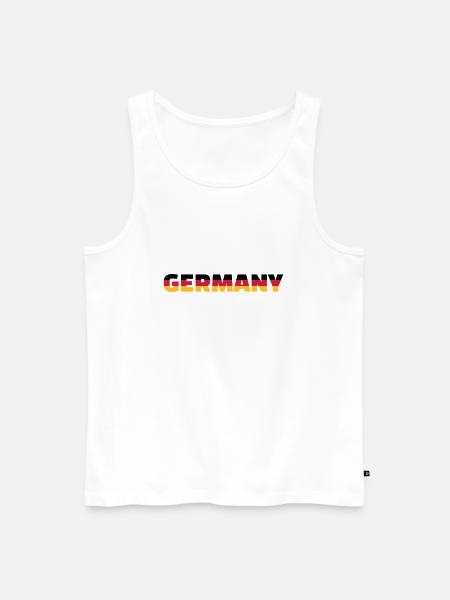 Germany - Débardeur bio Premium Homme - blanc
