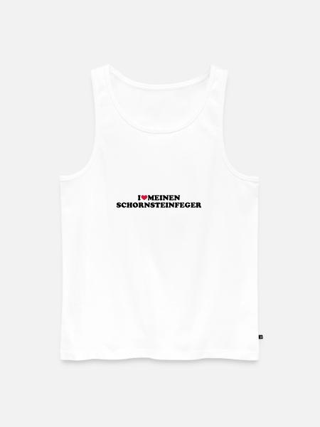 Schornsteinfeger - Männer Premium Bio Tank Top - Weiß