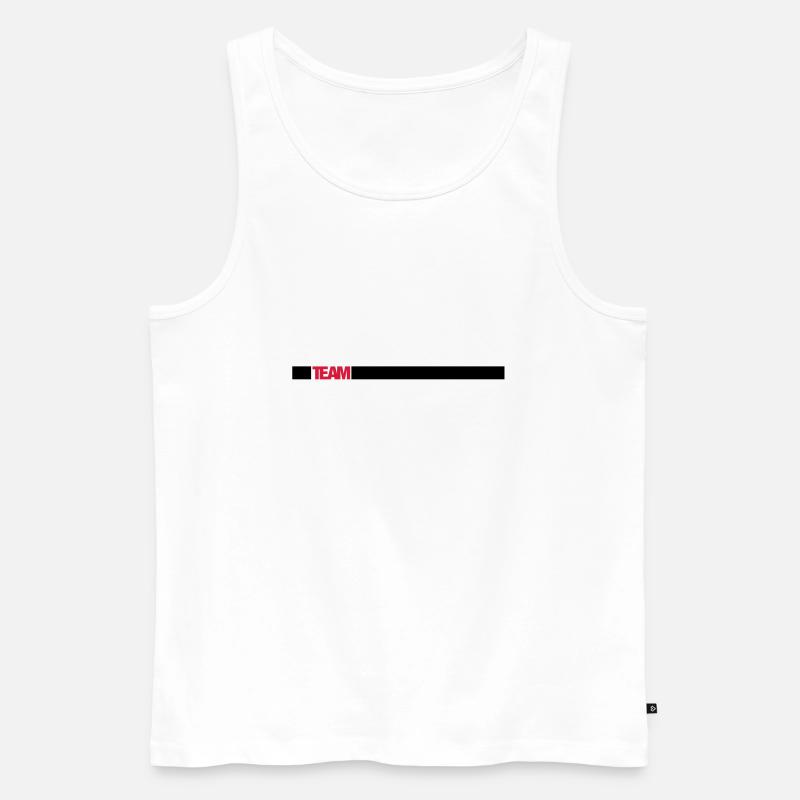 Équipe - Débardeur bio Premium Homme - blanc