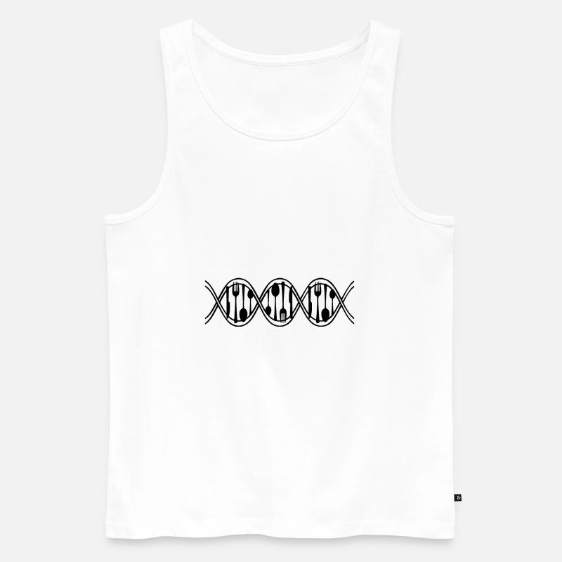 It's my DNA - Männer Premium Bio Tank Top - Weiß