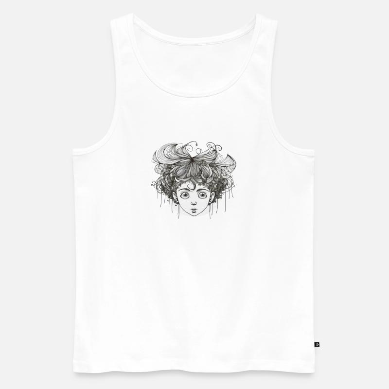 Fairy Fee Märchenwesen - Männer Premium Bio Tank Top - Weiß