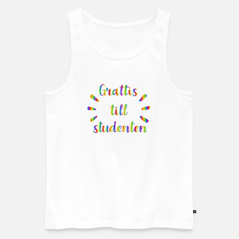Abschlussfeier 2024 Abiturfeier - Männer Premium Bio Tank Top - Weiß