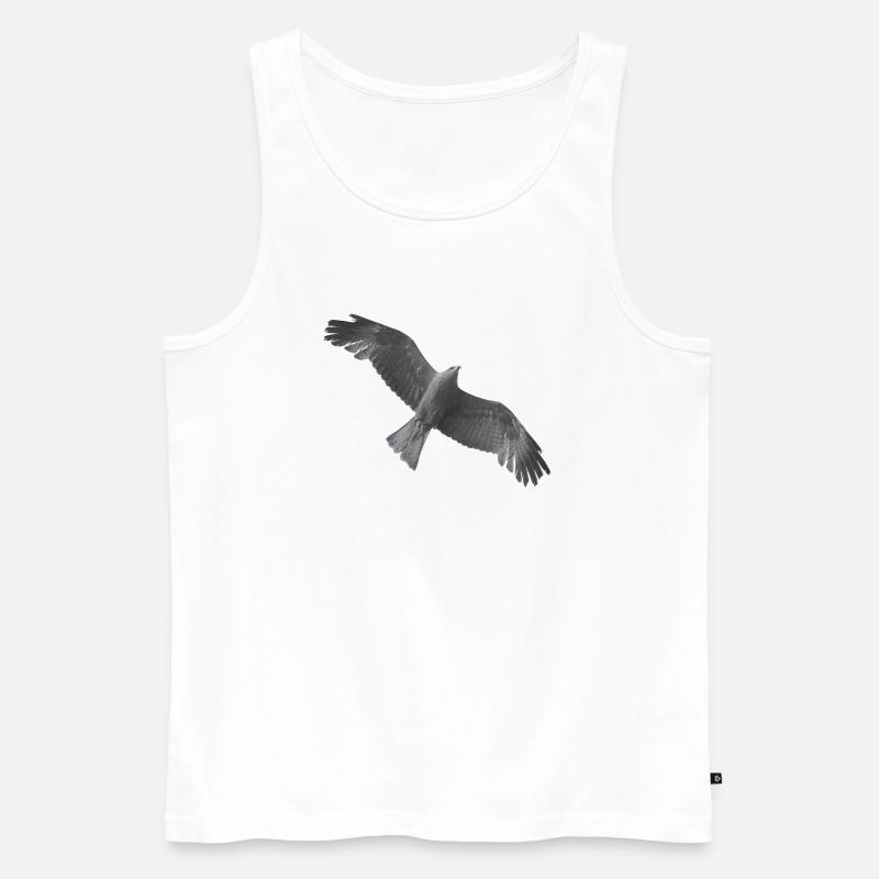 Golden Eagle - Männer Premium Bio Tank Top - Weiß