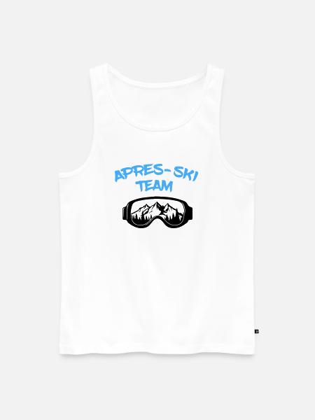 Apres Ski Team - Männer Premium Bio Tank Top - Weiß