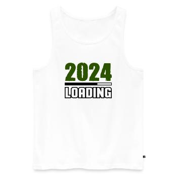 Loading 2024 - Men's Premium Organic Tank Top - white - Front - Michal (187cm)