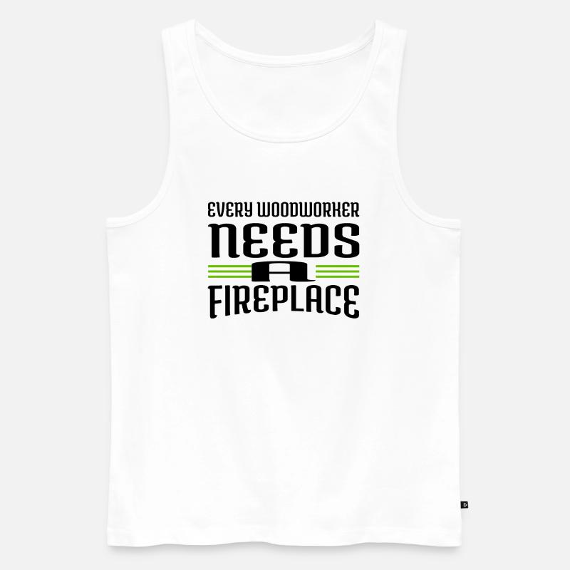 jackhammer apprentice birthday present - Männer Premium Bio Tank Top - Weiß