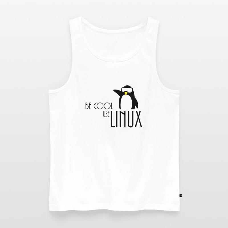 être cool utilisation linux Débardeur bio Premium Homme