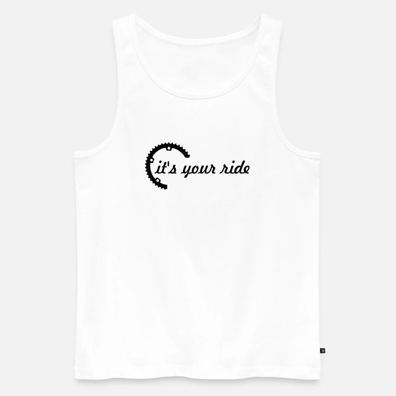 it's your ride - Männer Premium Bio Tank Top - Weiß