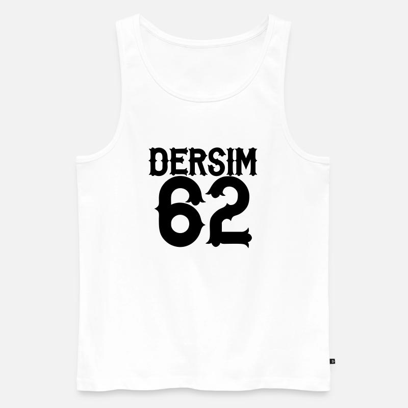 Dersim - Männer Premium Bio Tank Top - Weiß