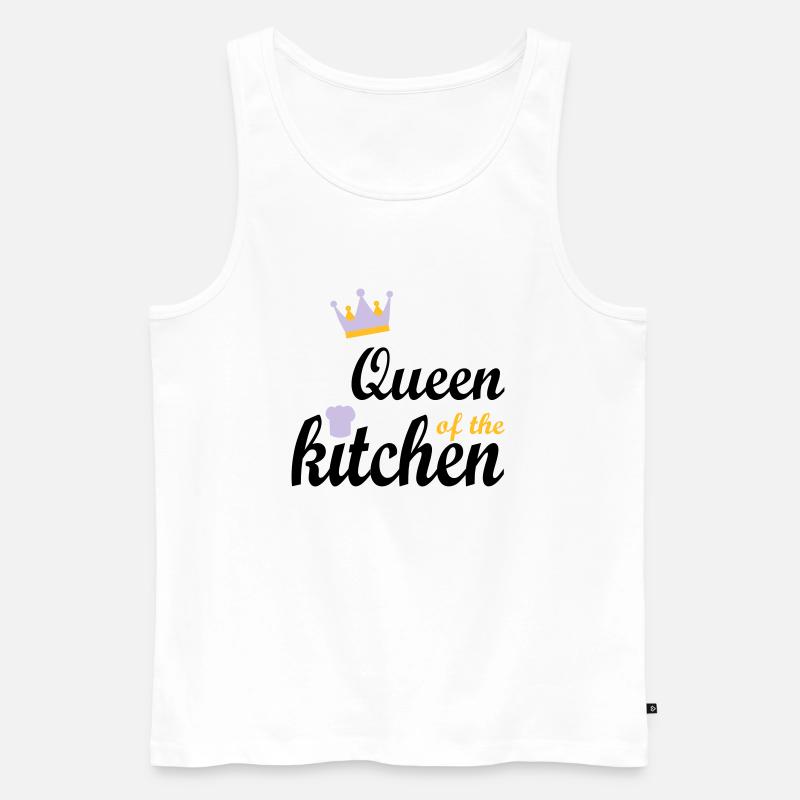 Kochen - Männer Premium Bio Tank Top - Weiß