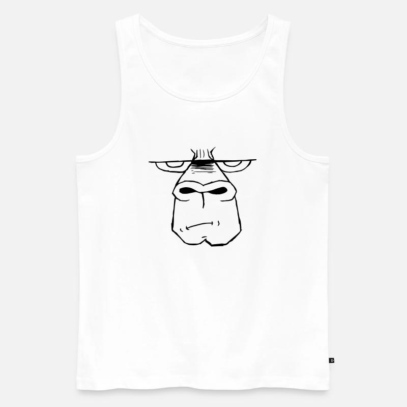 Ape - Männer Premium Bio Tank Top - Weiß