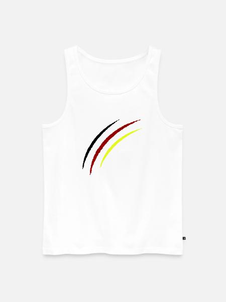 Claws Germany - Men's Premium Organic Tank Top - white