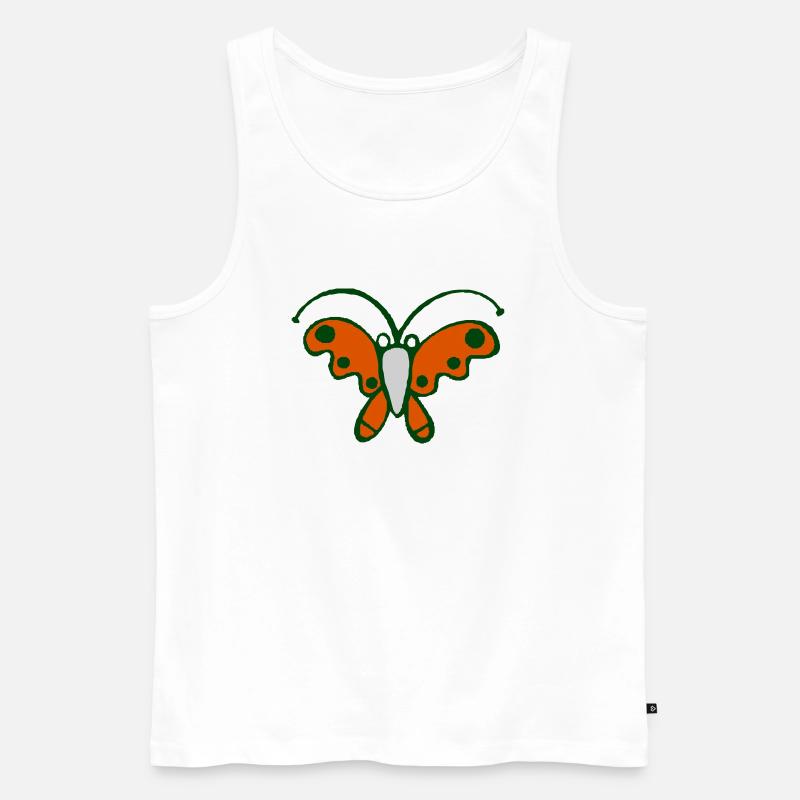 ST20 - Männer Premium Bio Tank Top - Weiß