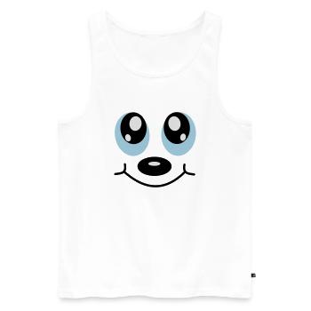 hounddog - Débardeur bio Premium Homme - blanc - Devant - Michal (187cm)