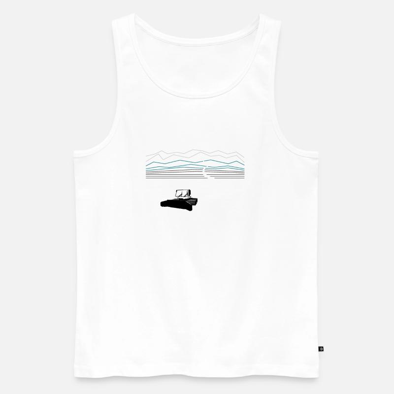 SOMMERDIENST - Männer Premium Bio Tank Top - Weiß