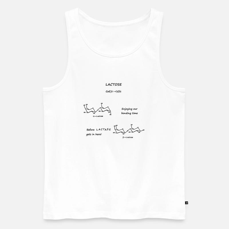Science - Männer Premium Bio Tank Top - Weiß