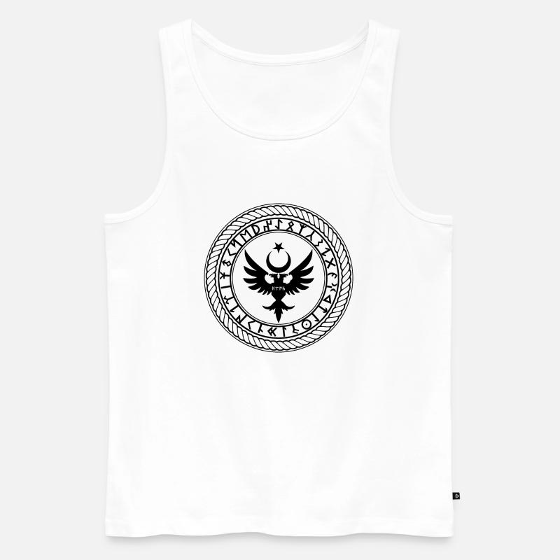 Selçuklu İmparatorluğu - Männer Premium Bio Tank Top - Weiß