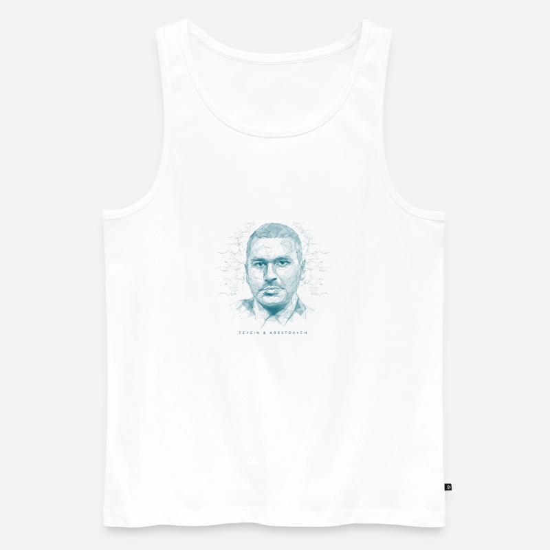 Feygin - Männer Premium Bio Tank Top - Weiß