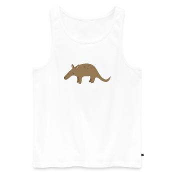 Wildtiere - Männer Premium Bio Tank Top - Weiß - Vorne - Michal (187cm)