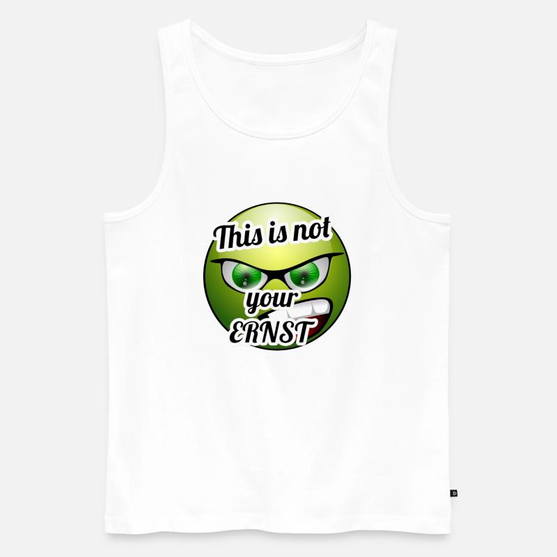 PhotoRoom 20230718 005741 - Männer Premium Bio Tank Top - Weiß