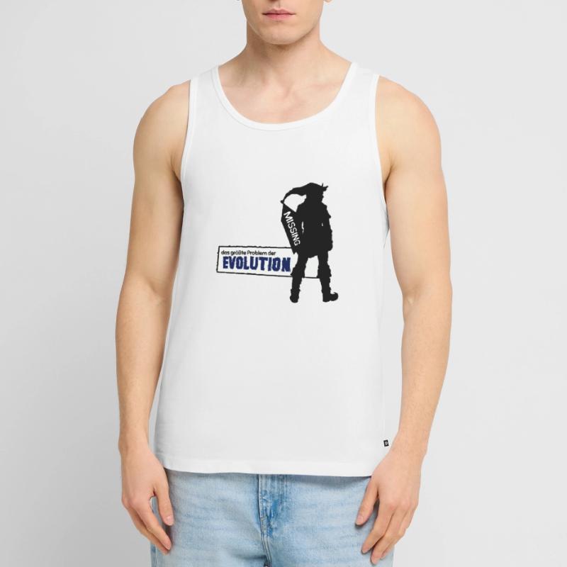 Missing Link - Das größte Problem der Evolution Männer Premium Bio Tank Top