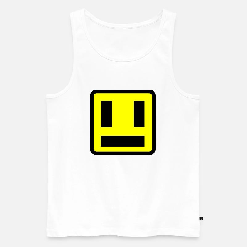 SBB Ausschaltsignal - Männer Premium Bio Tank Top - Weiß