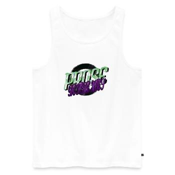 quote movies humor readers funny book lover - Men's Premium Organic Tank Top - white - Front - Michal (187cm)