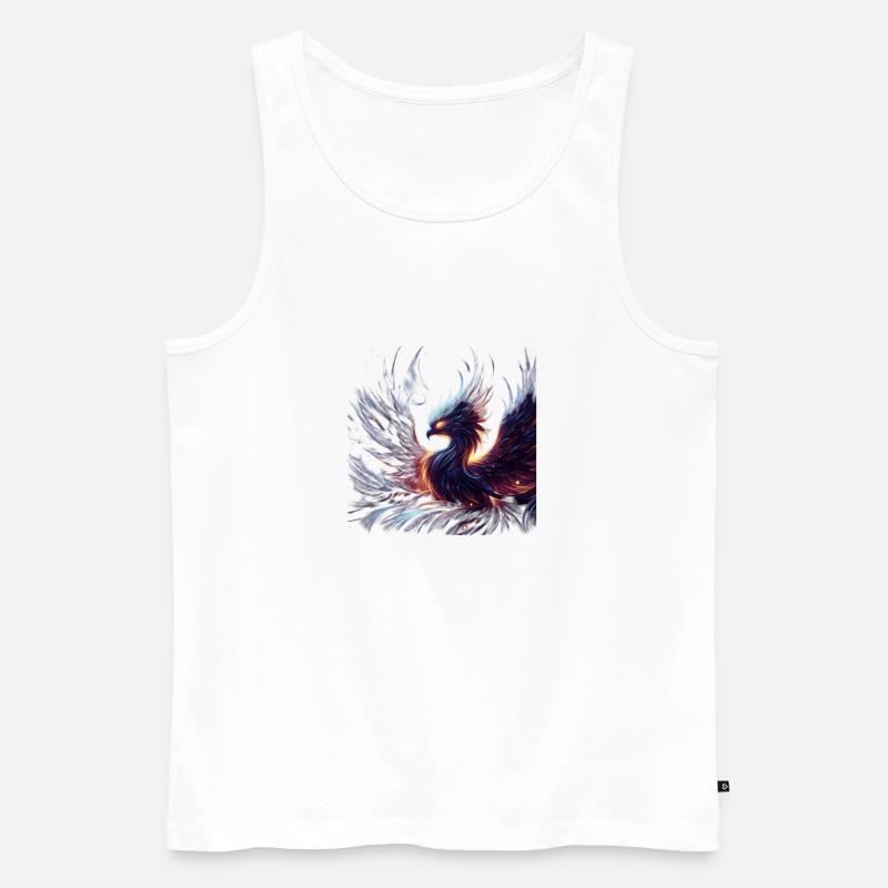 Phonix - Männer Premium Bio Tank Top - Weiß