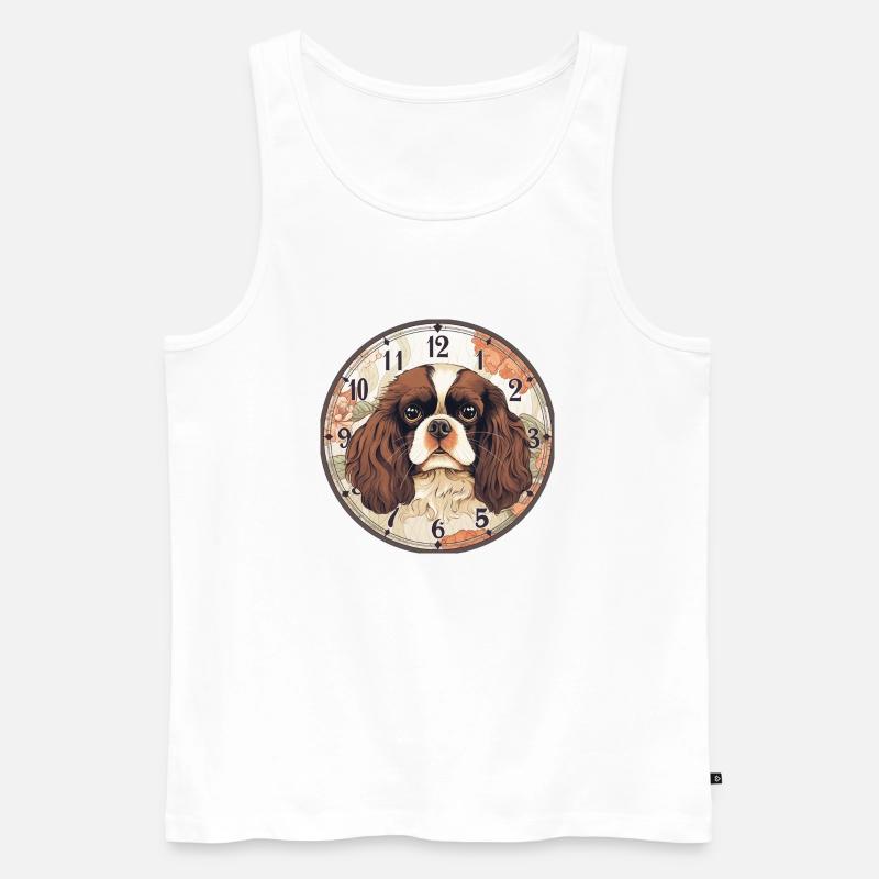 Ernsthaftigkeit - Männer Premium Bio Tank Top - Weiß