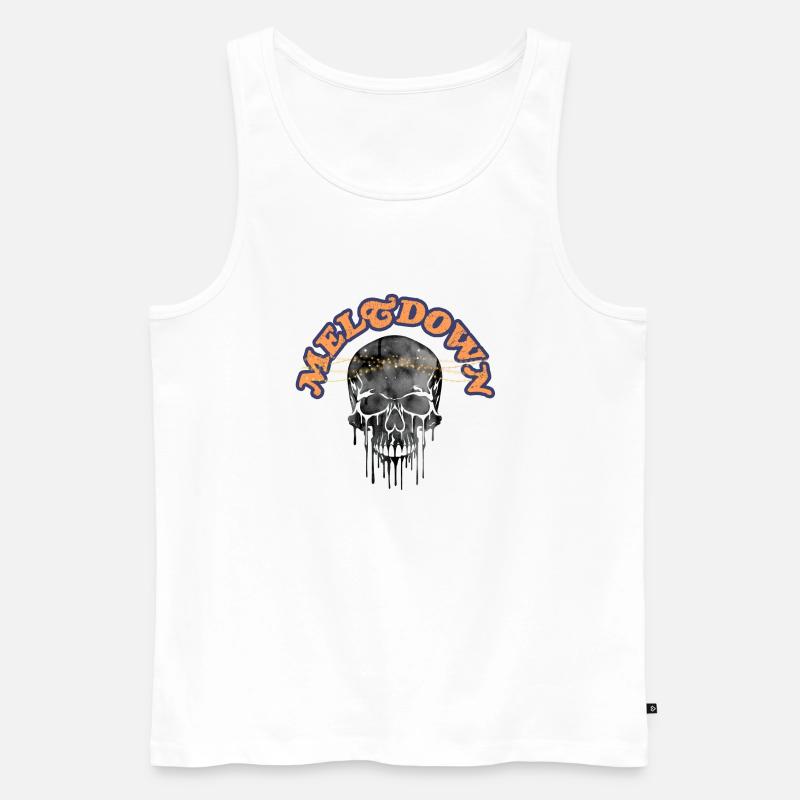 Meltdown! - Männer Premium Bio Tank Top - Weiß