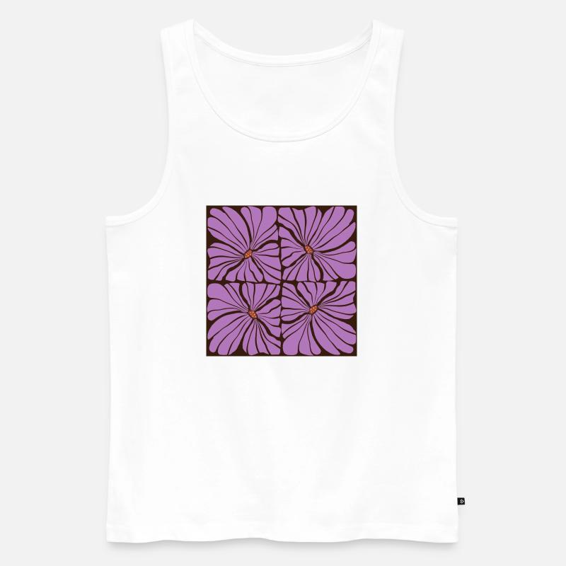 F45 - Männer Premium Bio Tank Top - Weiß
