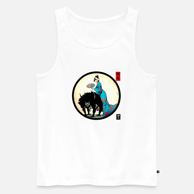 Old Tradition - Männer Premium Bio Tank Top - Weiß