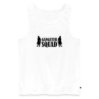 Gangster Squad 2 - Men's Premium Organic Tank Top - white - Front - Michal (187cm)