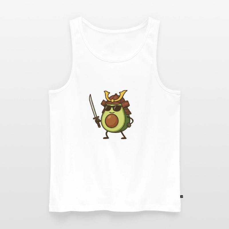 avocado samurai Männer Premium Bio Tank Top