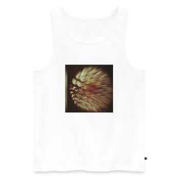 Fancy Art - Männer Premium Bio Tank Top - Weiß - Vorne - Michal (187cm)