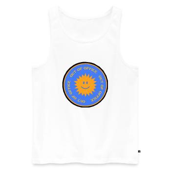 Bild 25 06 17 15 36 55 755 - Männer Premium Bio Tank Top - Weiß - Vorne - Michal (187cm)