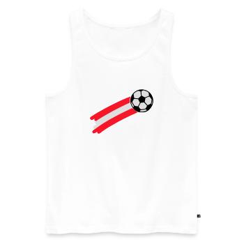 austria_flag - Men's Premium Organic Tank Top - white - Front - Michal (187cm)