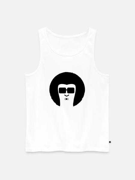 man3_f1 - Männer Premium Bio Tank Top - Weiß