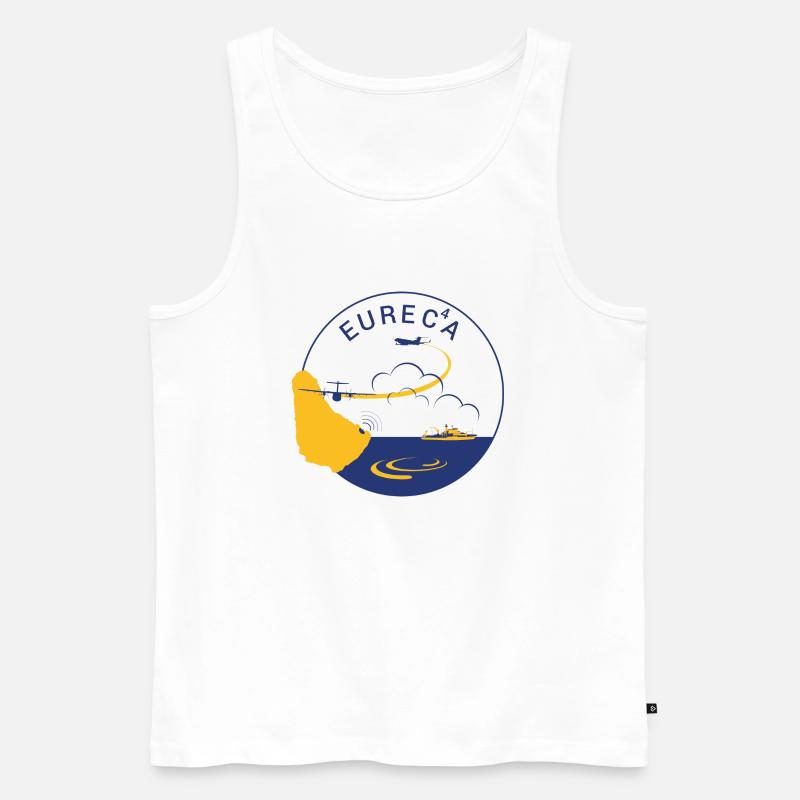 EUREC4A - Männer Premium Bio Tank Top - Weiß