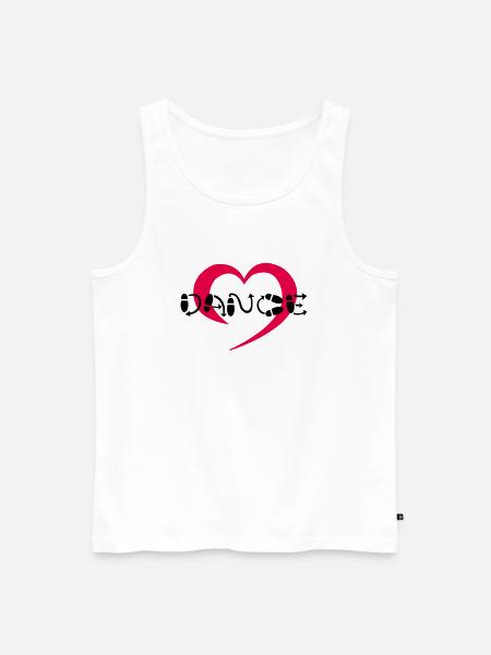 Hearty Dance - Débardeur bio Premium Homme - blanc