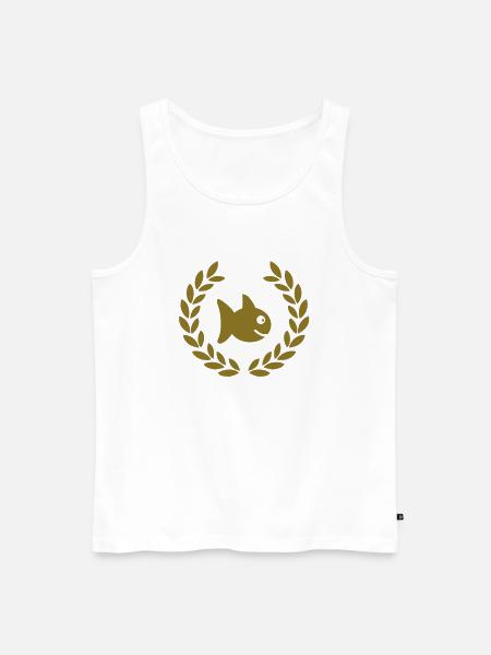 fish deluxe - Männer Premium Bio Tank Top - Weiß