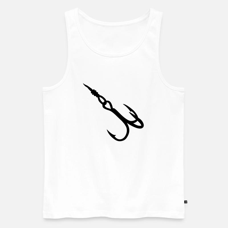 (drillingshaken) - Männer Premium Bio Tank Top - Weiß